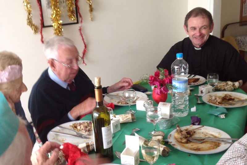 Christmas lunch at St Helena's Larnaka