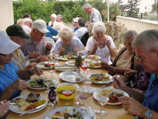 Vicarage barbecue in June