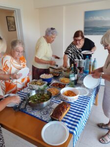 potluck food