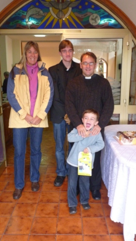 Sean and his family
